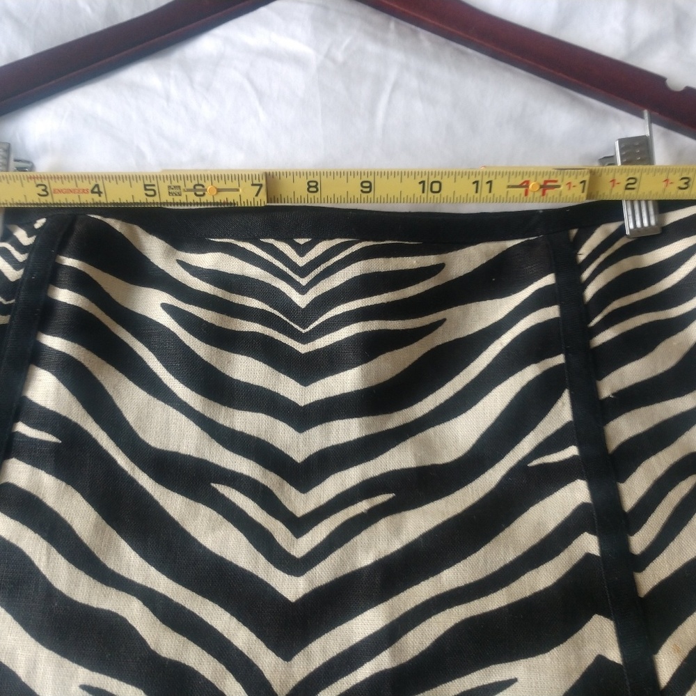 J Crew Linen Lined size 10 skirt nwot - Picture 8 of 8